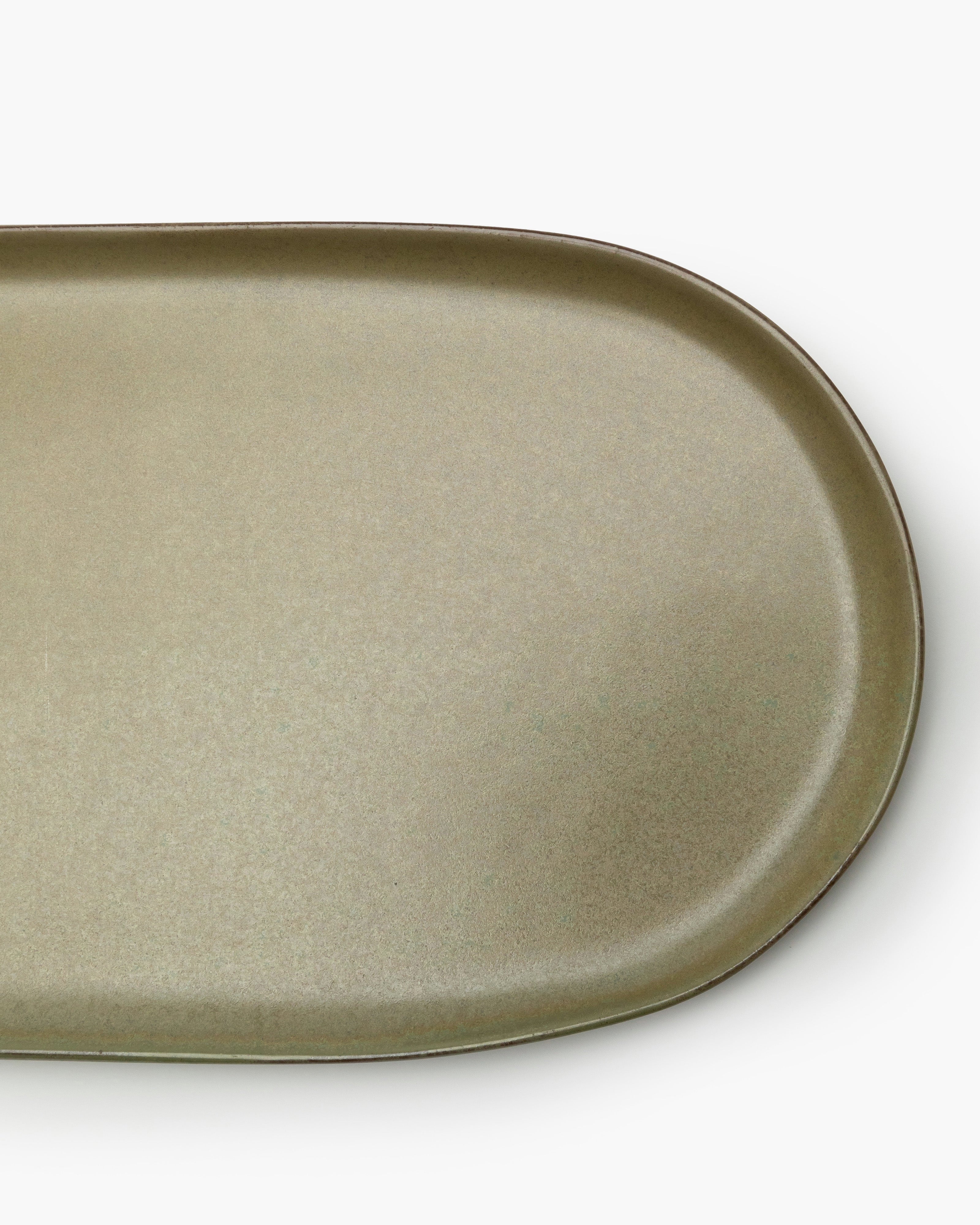 Serax Surface talíř tapas L camo zelený