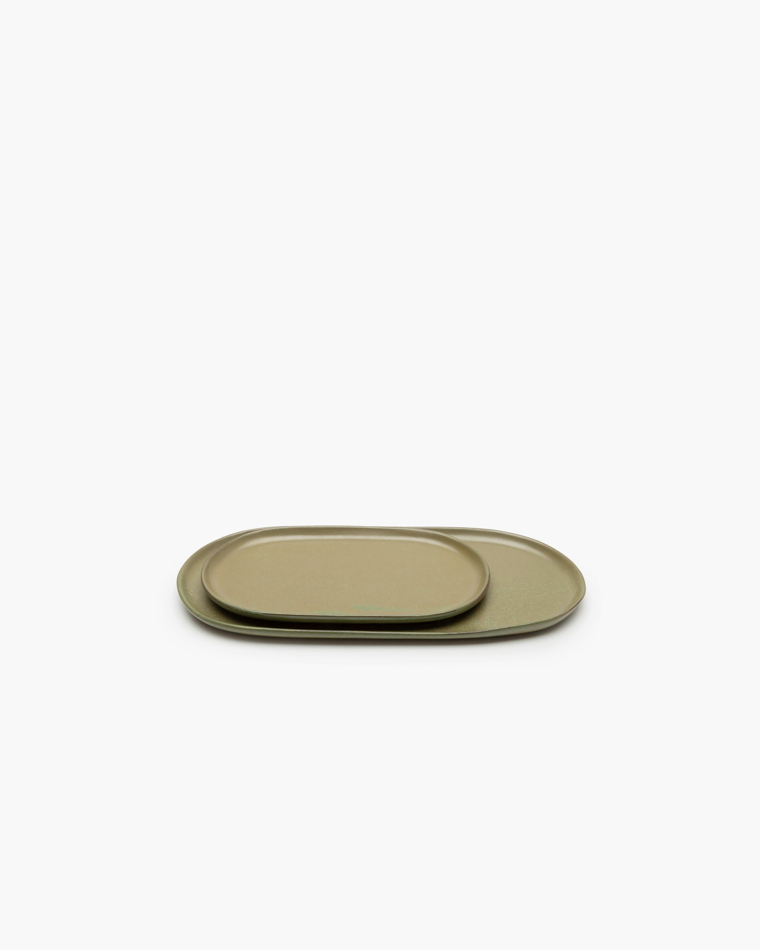 Serax Surface S tapas talíř maskáčová zelená