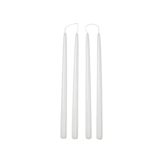 Broste Copenhagen Smooth Glossy Taper Candle kónická svíčka lesklá