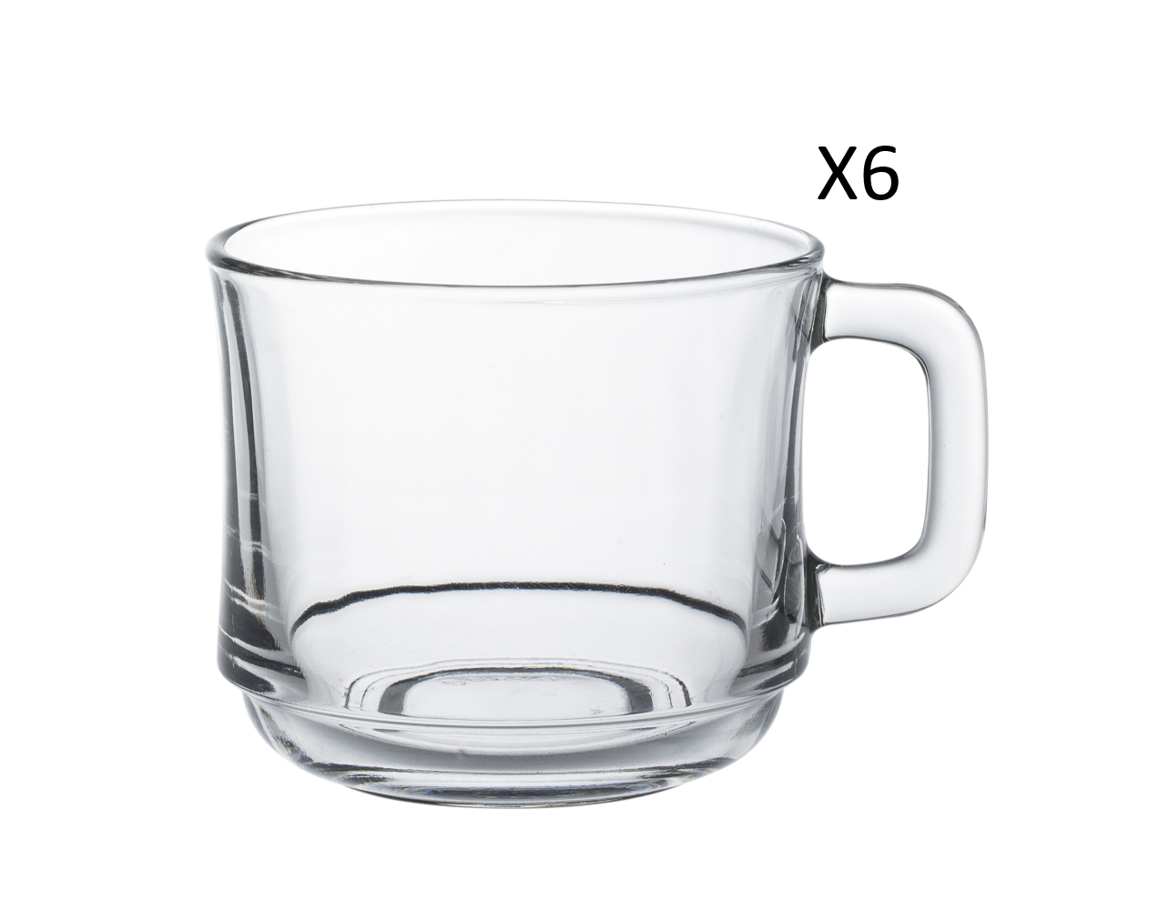 Duralex Lys hrnek skleněný 31 cl 6 ks čirý