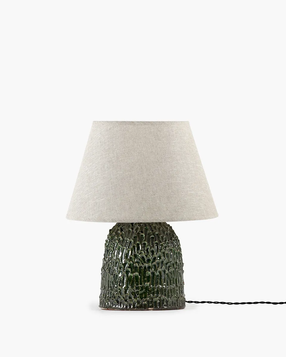 Serax Tronco stolní lampa M keramická zelená