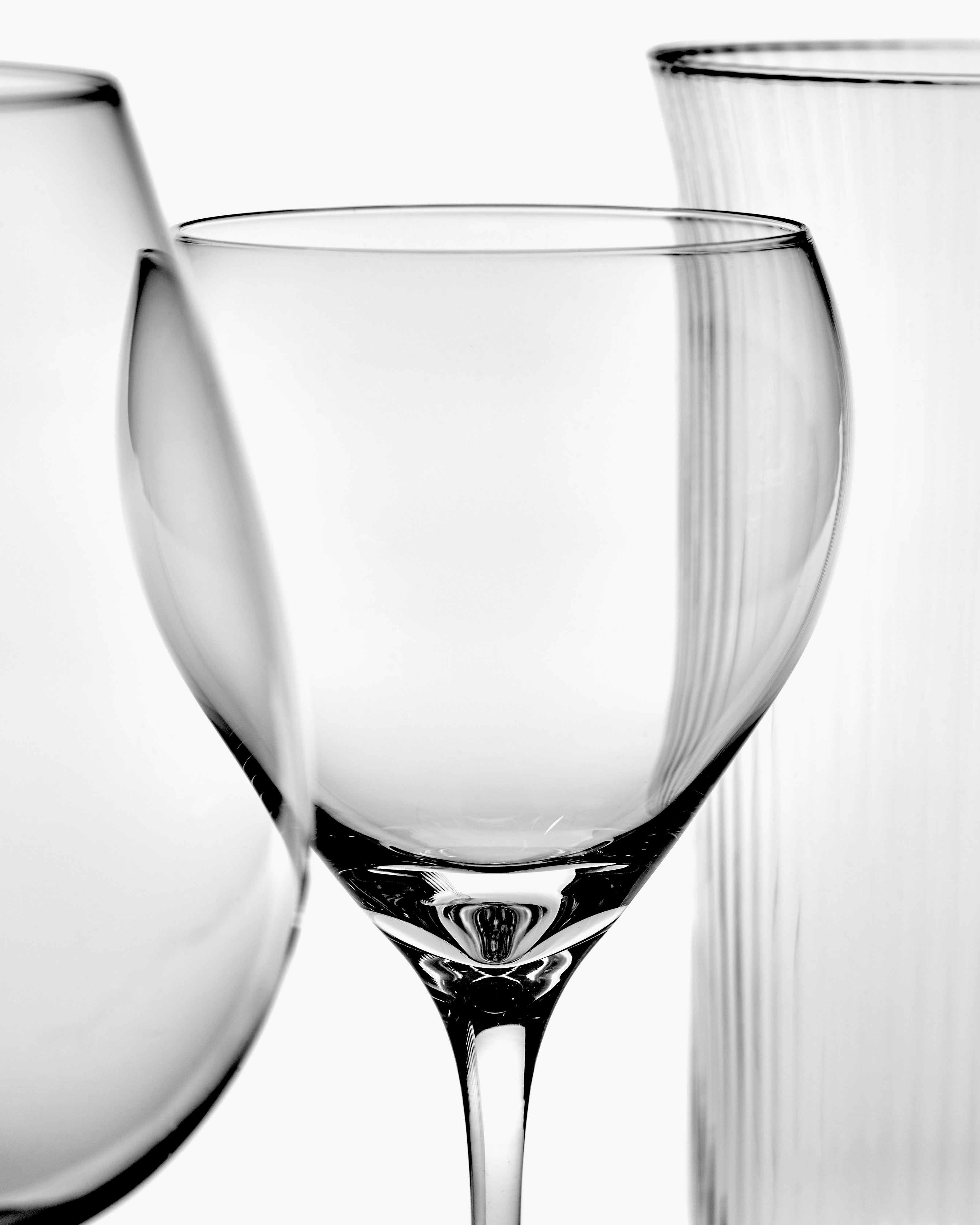 Serax Inku sklenice na šampaňské transparentní