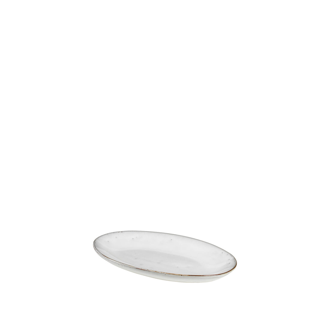 Broste Copenhagen Nordic Sand Plate Oval oválný talíř pískový