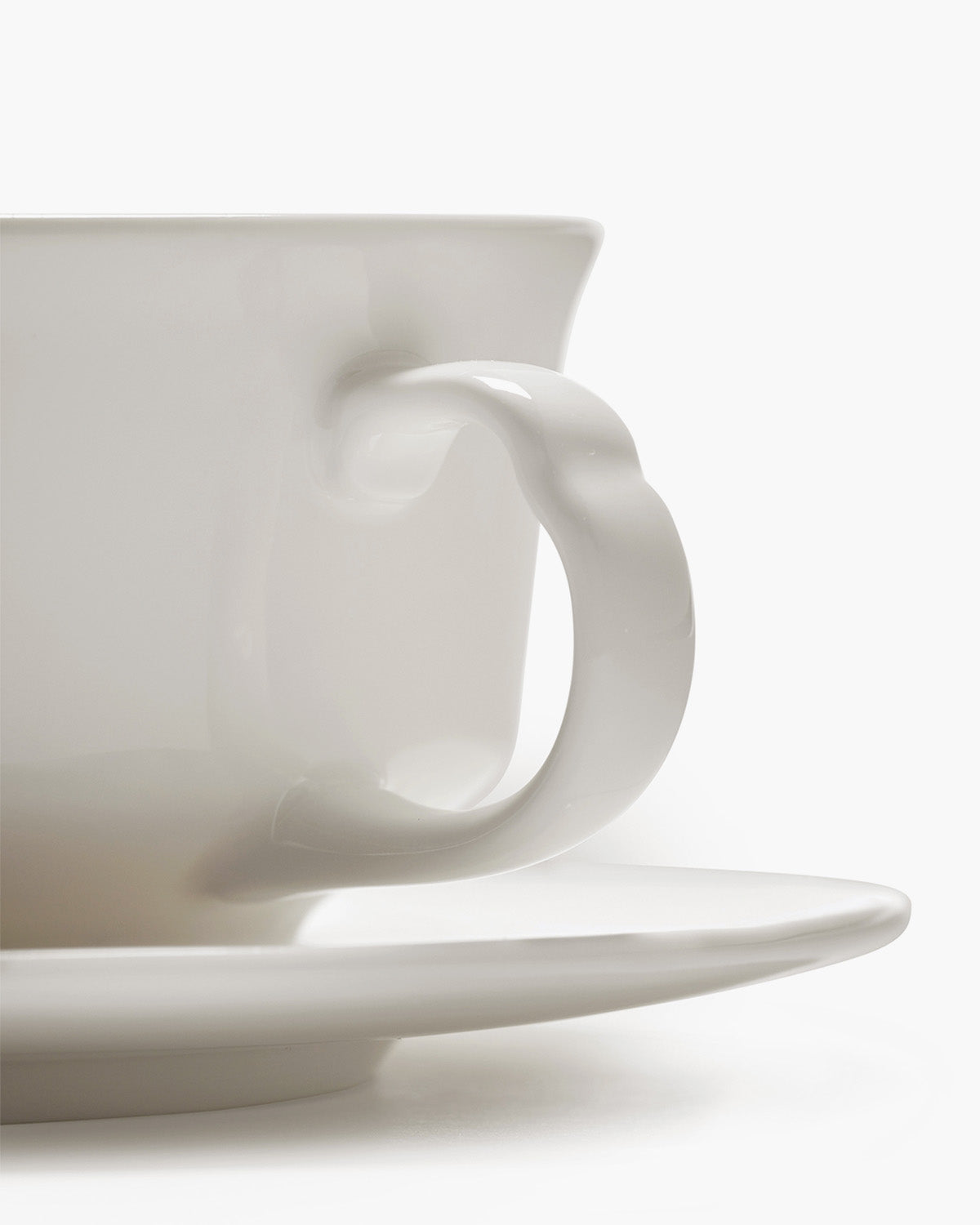 Serax Silhouette šálek na kávu bílý porcelán