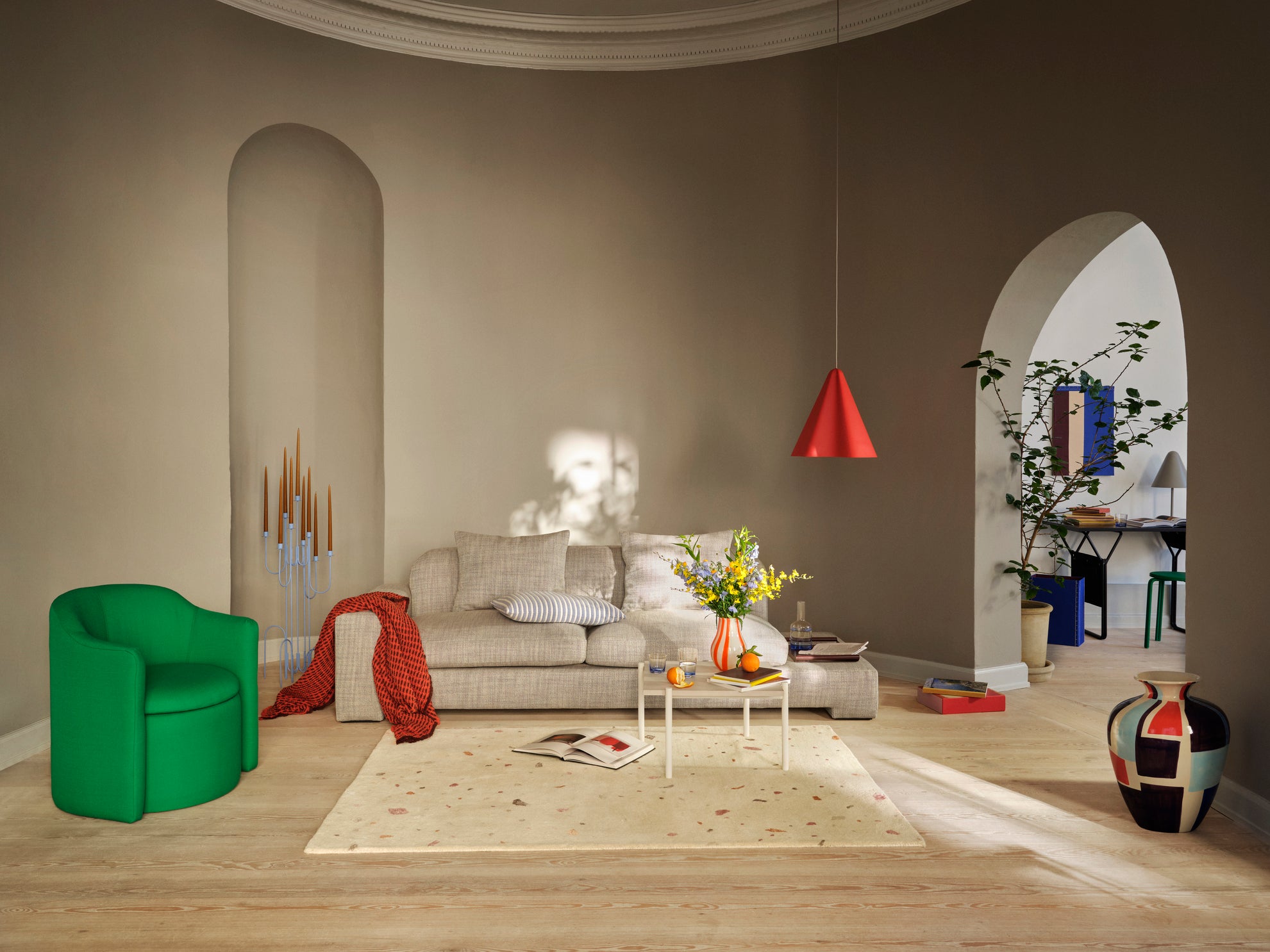 Broste Copenhagen Farri svícen designový