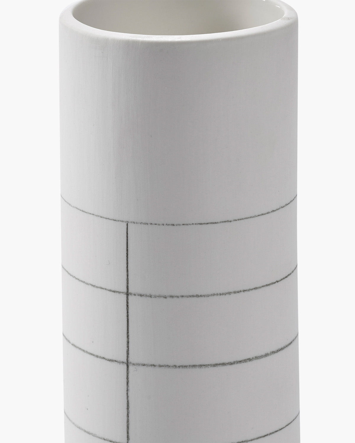 Serax Graph váza XS bílošedá porcelánová