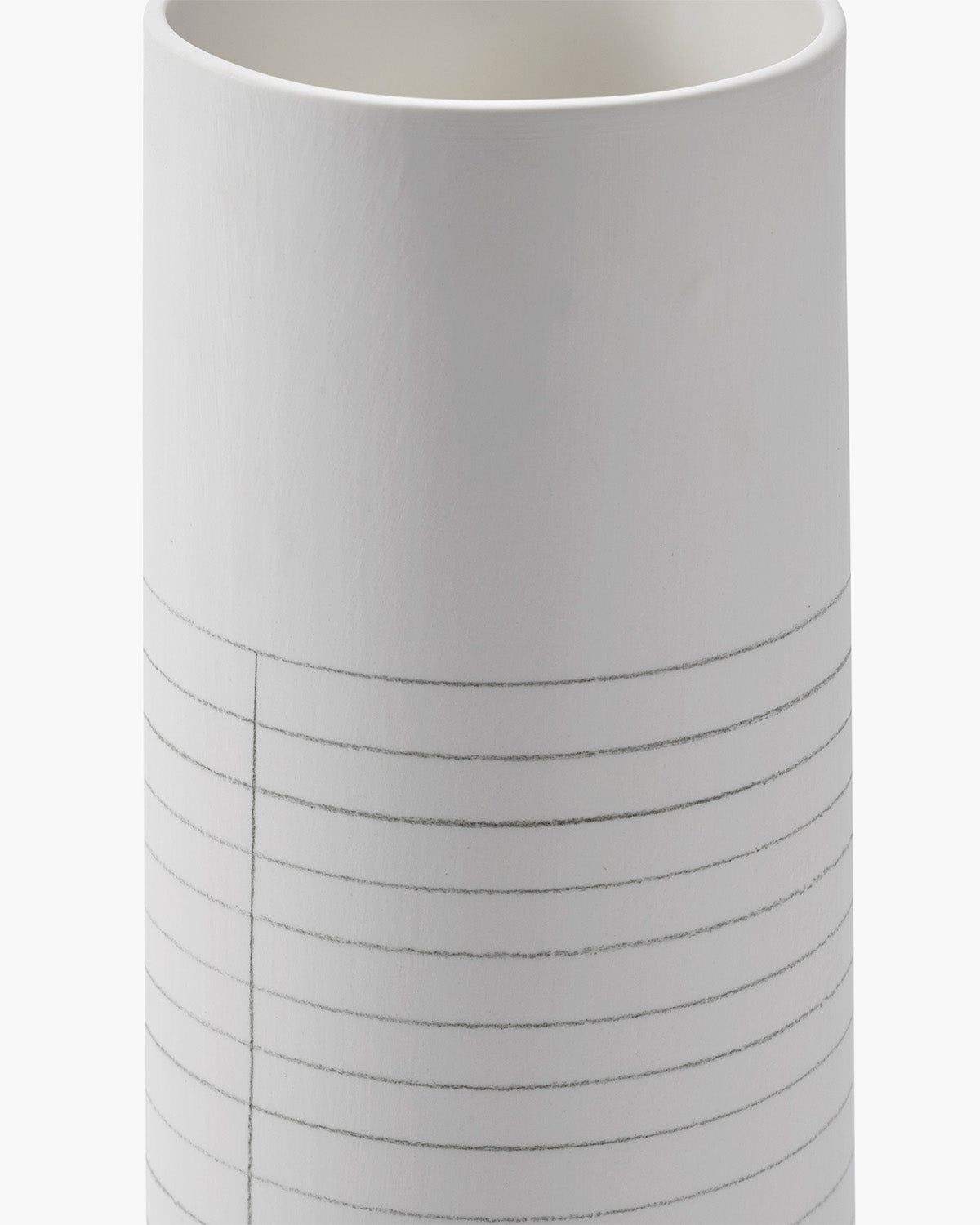 Serax Graph váza S bílo-šedá porcelánová