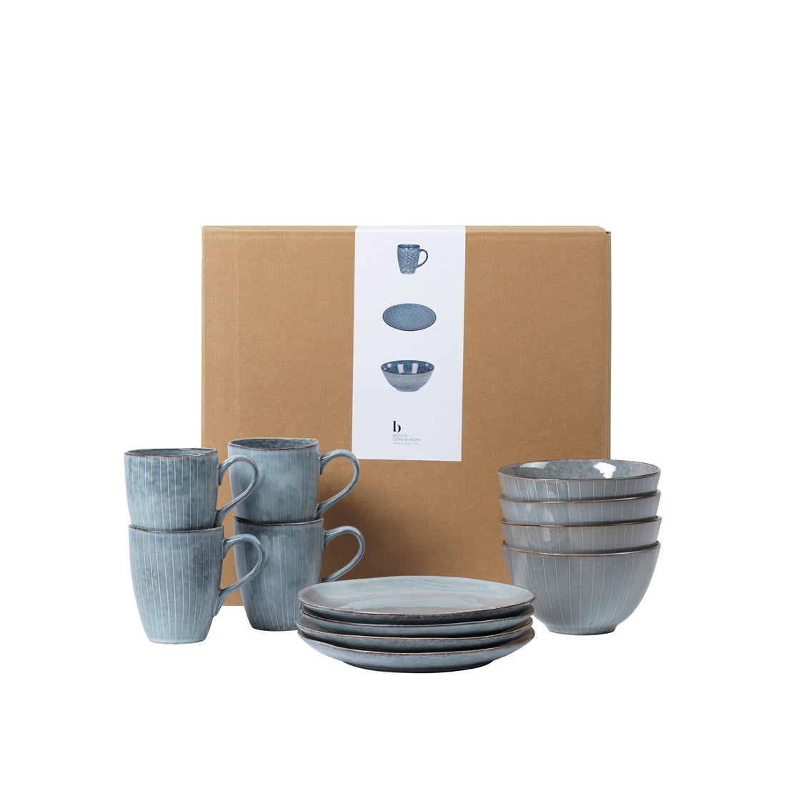 Broste Copenhagen Nordic Sea sada pro 4 osoby