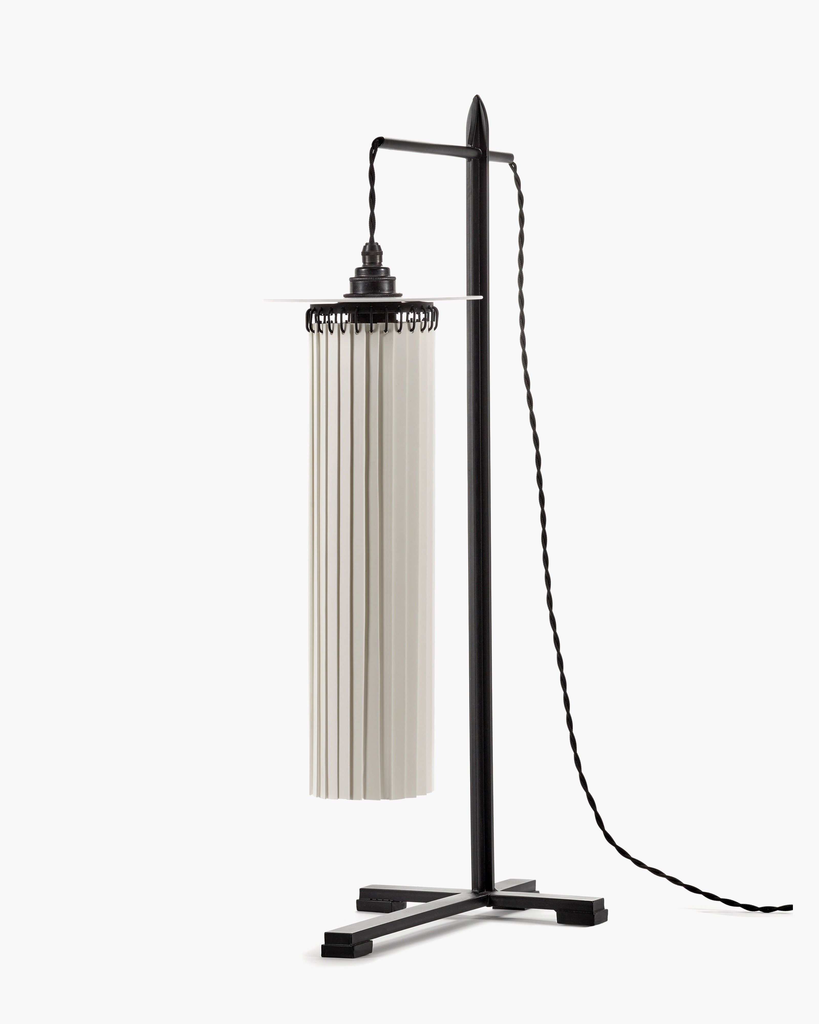 Serax Olga 4 stolní lampa černobílá porcelán