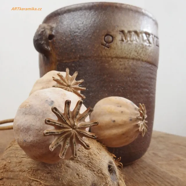 ARTkeramika Pickles římský datum nádoba na kvašení kamenina