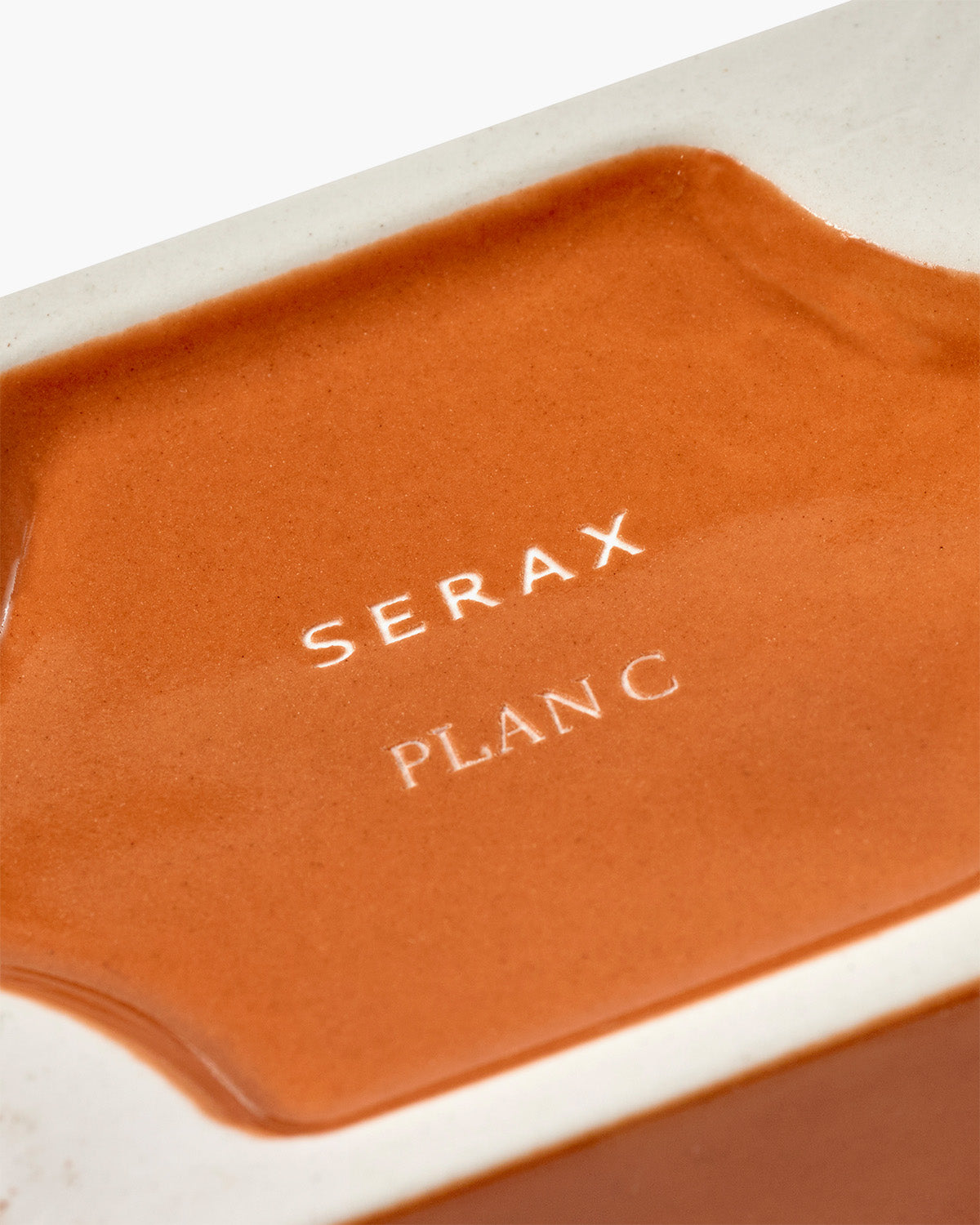 Serax Silos svícen oranžový sada 2 ks porcelán