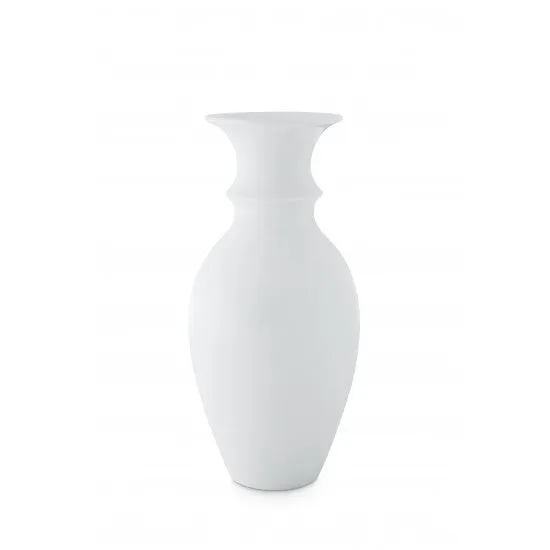 Augarten Powolny váza 35 cm bílá porcelánová