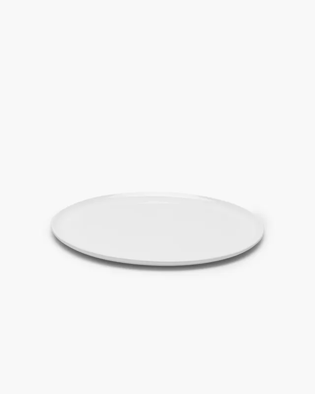 Serax Base servírovací talíř nízký bílý porcelán