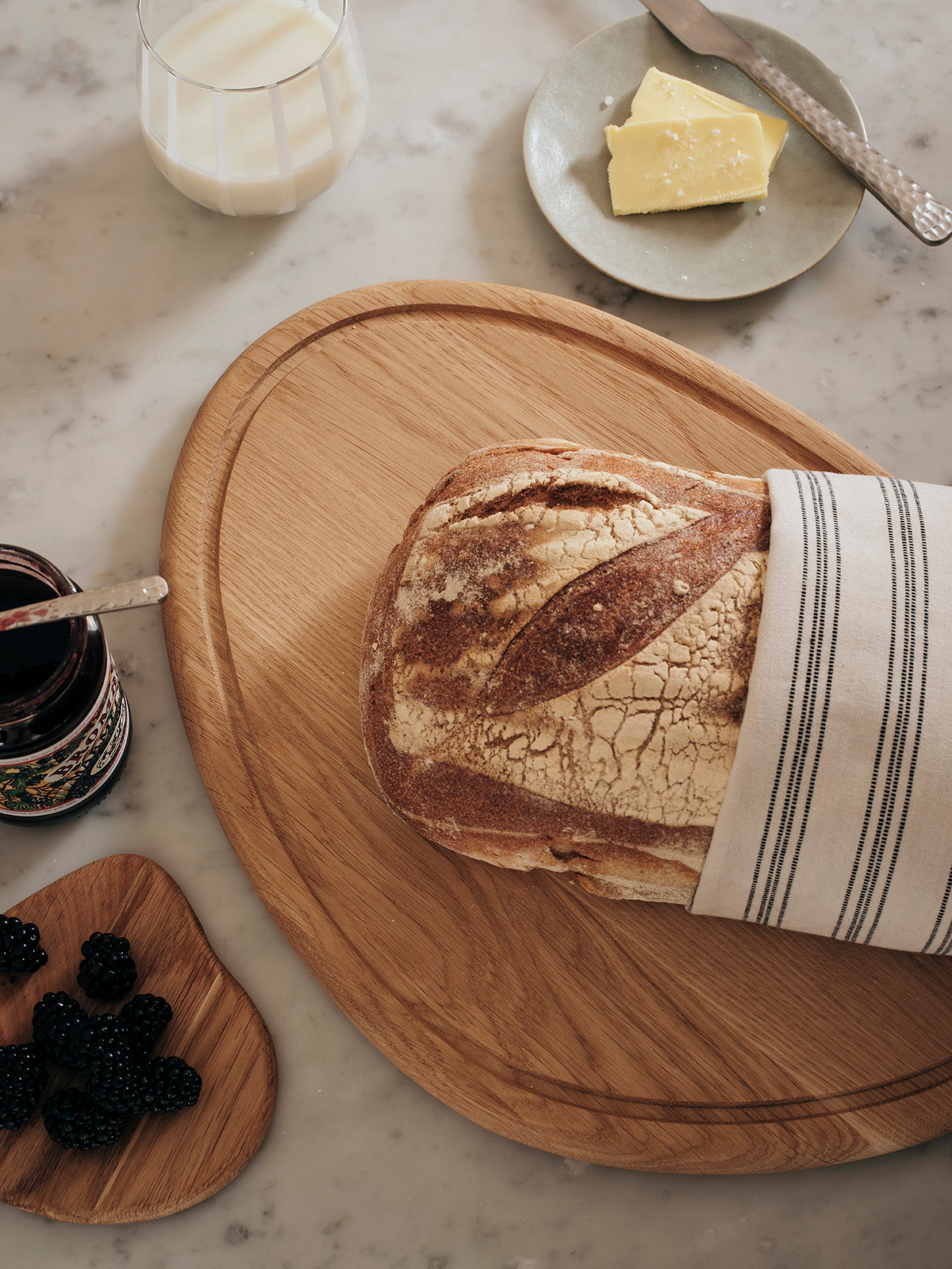 Broste Copenhagen Limfjord Chopping Board prkénko dřevěné