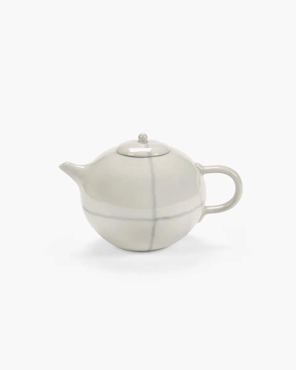 Serax Zuma salt konvice na čaj bílá porcelánová