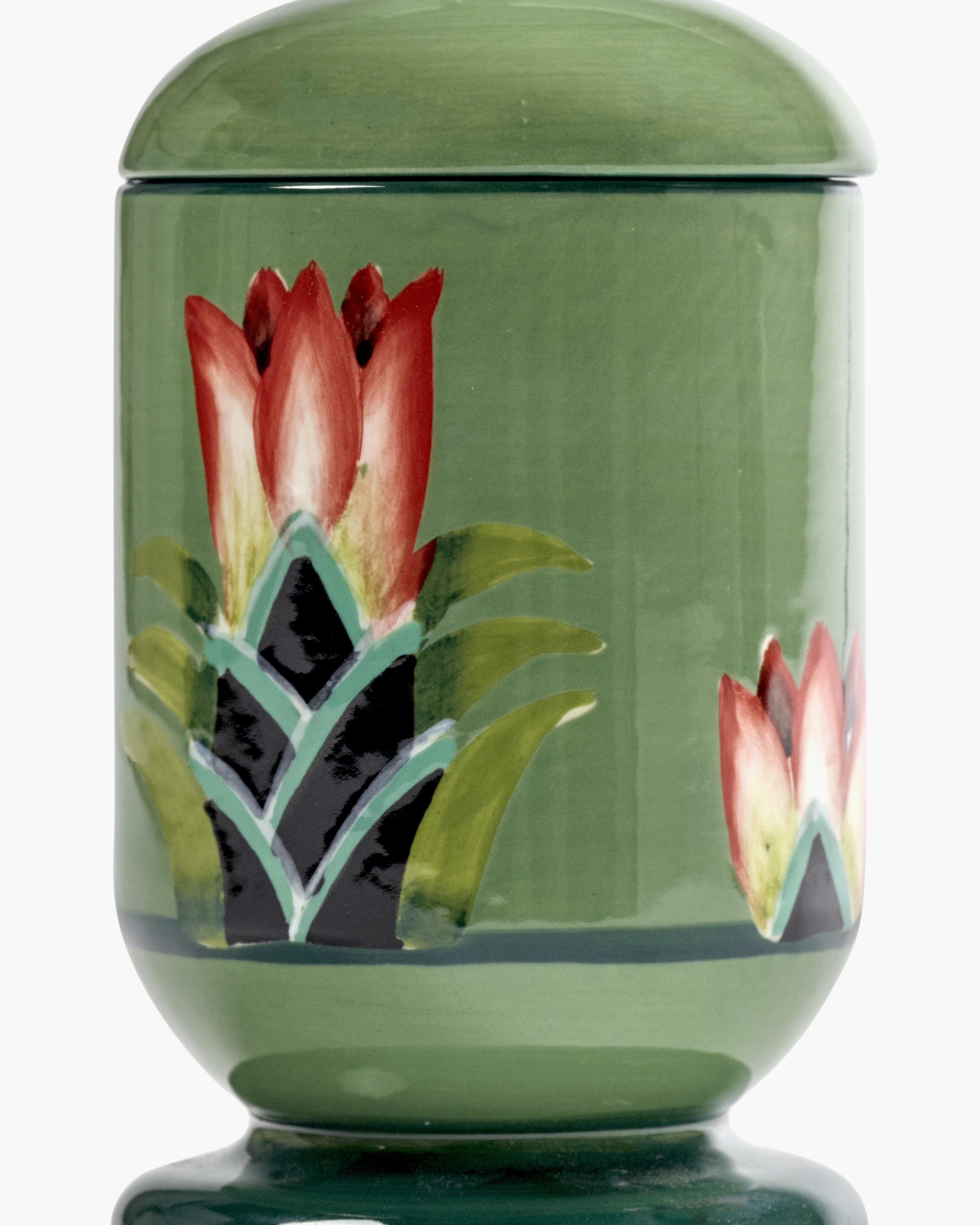 Serax Flamboyance Bowl & Lid Small dóza mix zelená