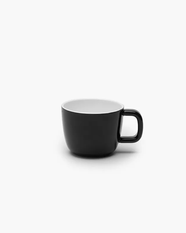 Serax Passe-partout šálek na espresso černý porcelán