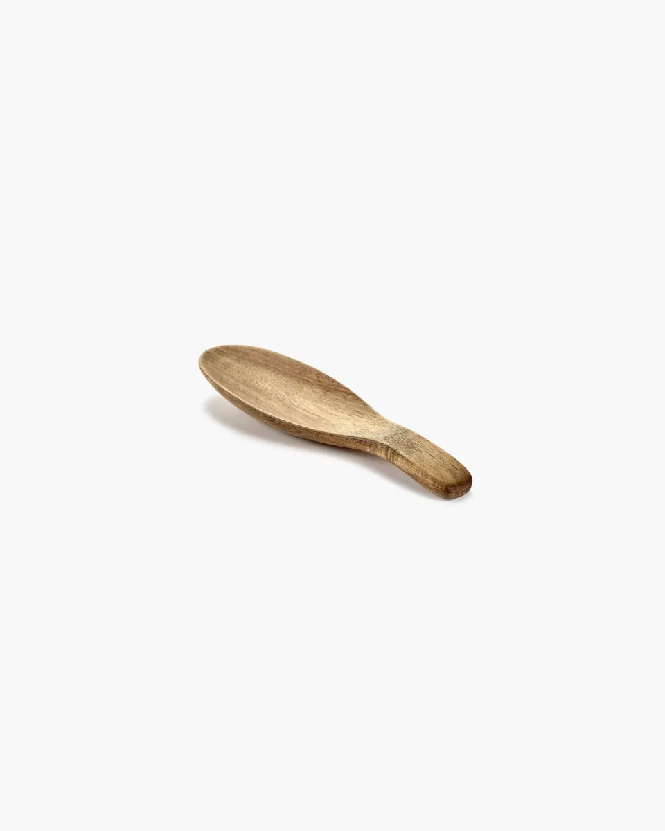 Serax Spoon Oval M servírovací lžíce akát hnědá