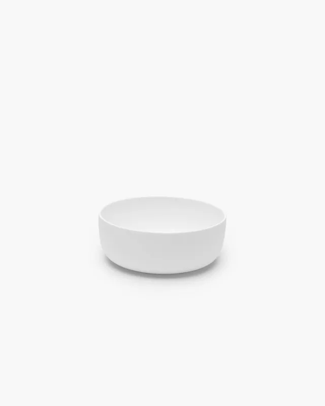 Serax Base miska low M bílá kostní porcelán