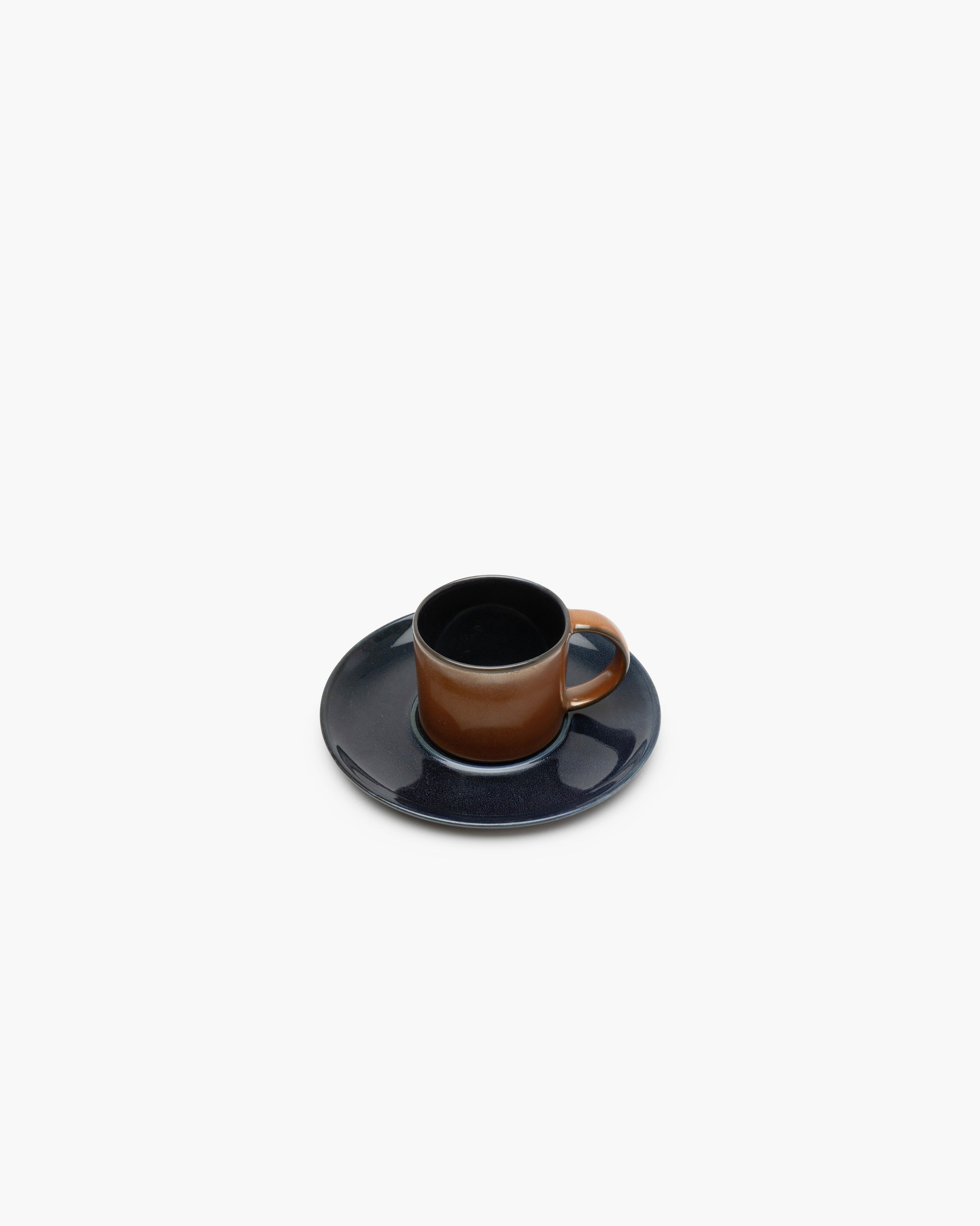 Serax Terres de Rêves espresso šálek tmavě modrý rust