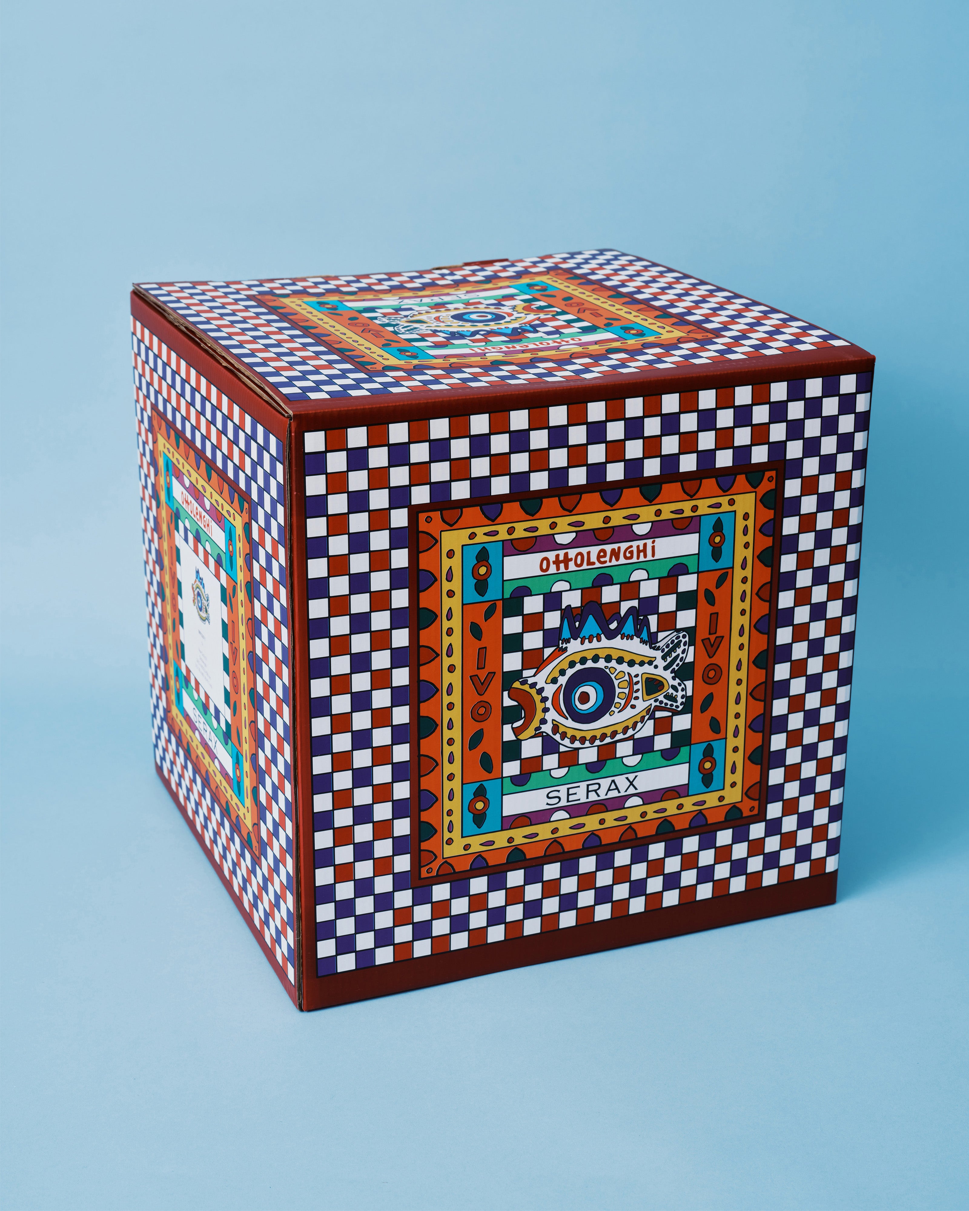 Serax Sicily Vase 01 váza mix kamenina ryba
