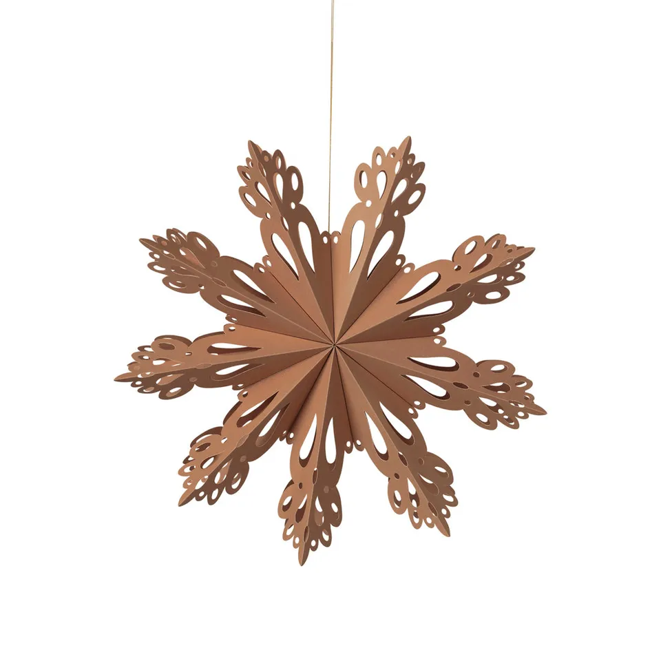 Broste Copenhagen Snowflake Star ozdoba M vánoční