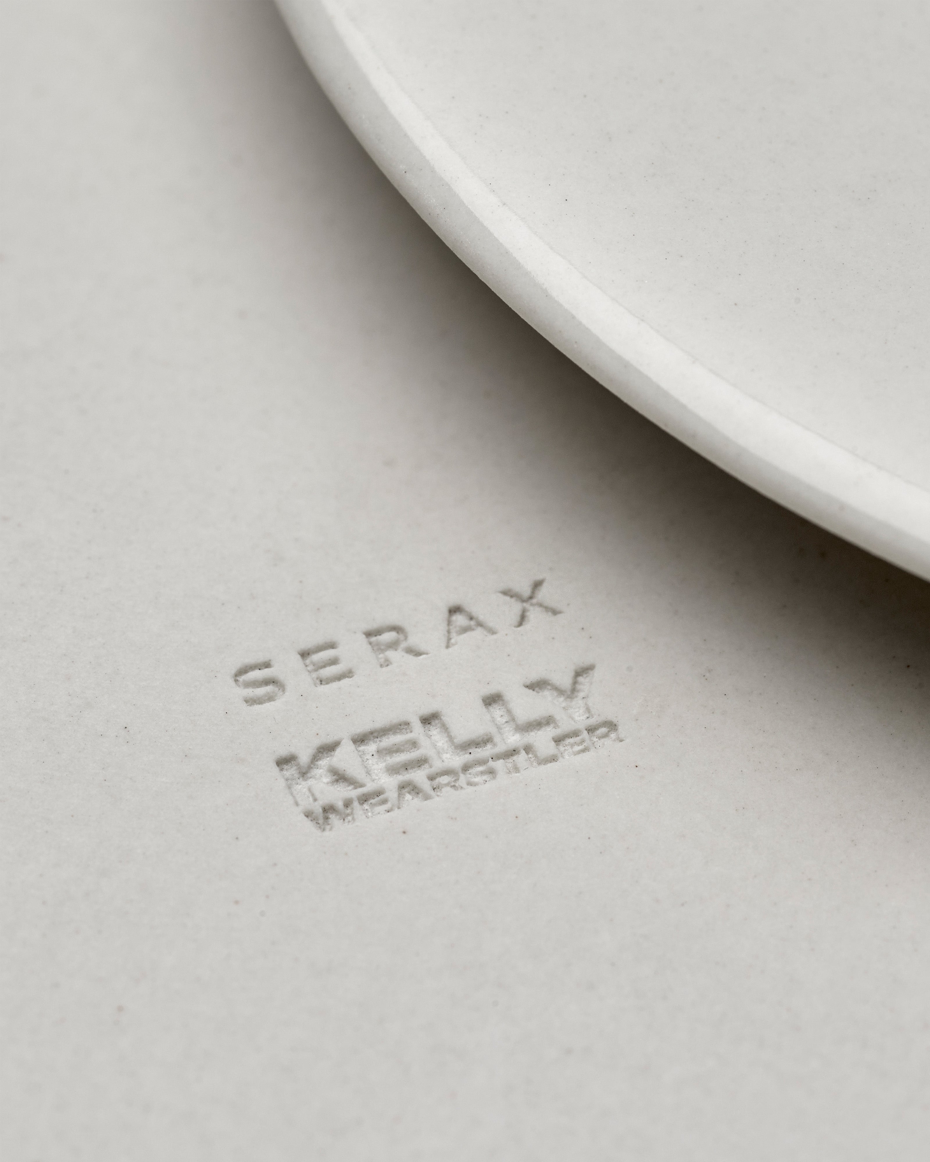 Serax Dune Alabaster servírovací talíř bílý porcelán
