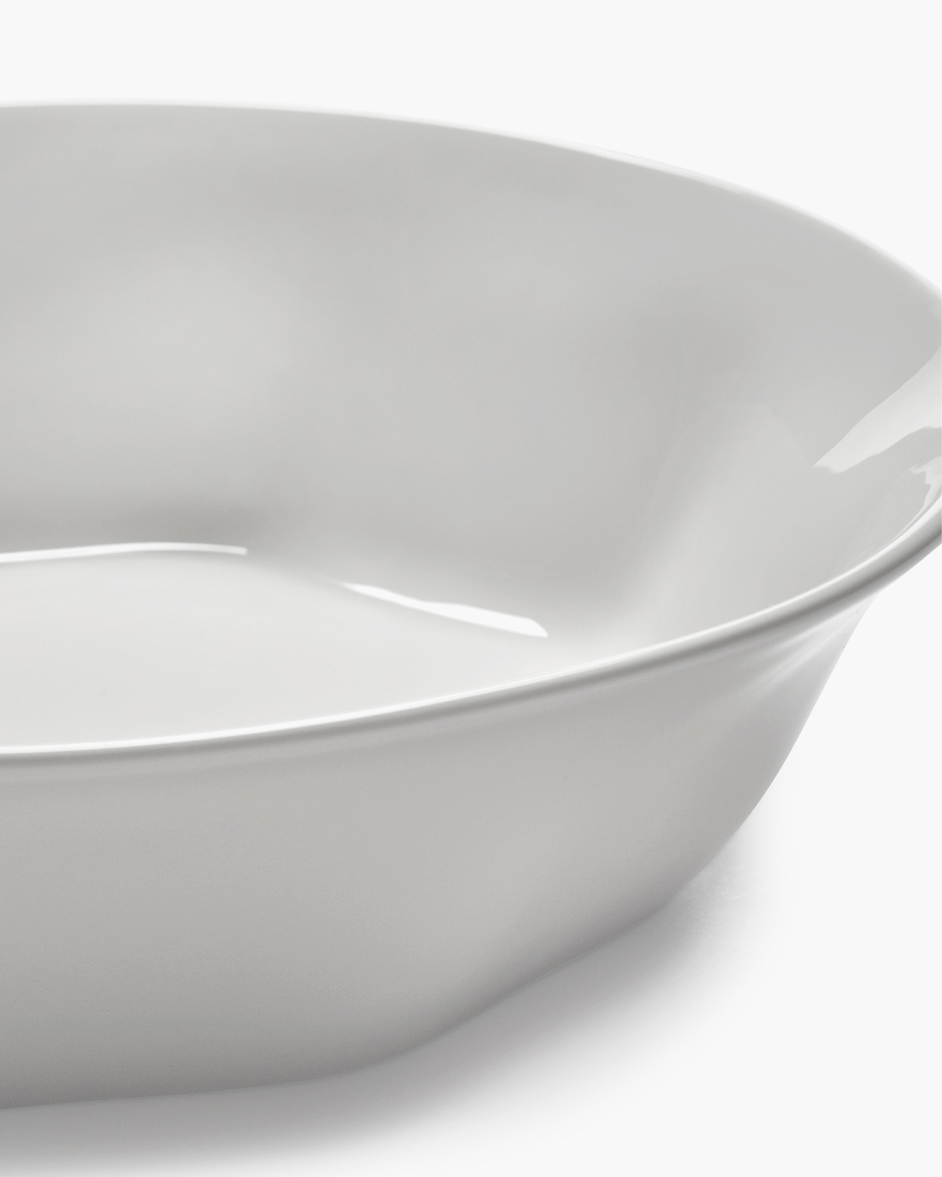 Serax Silhouette servírovací mísa bílá porcelán