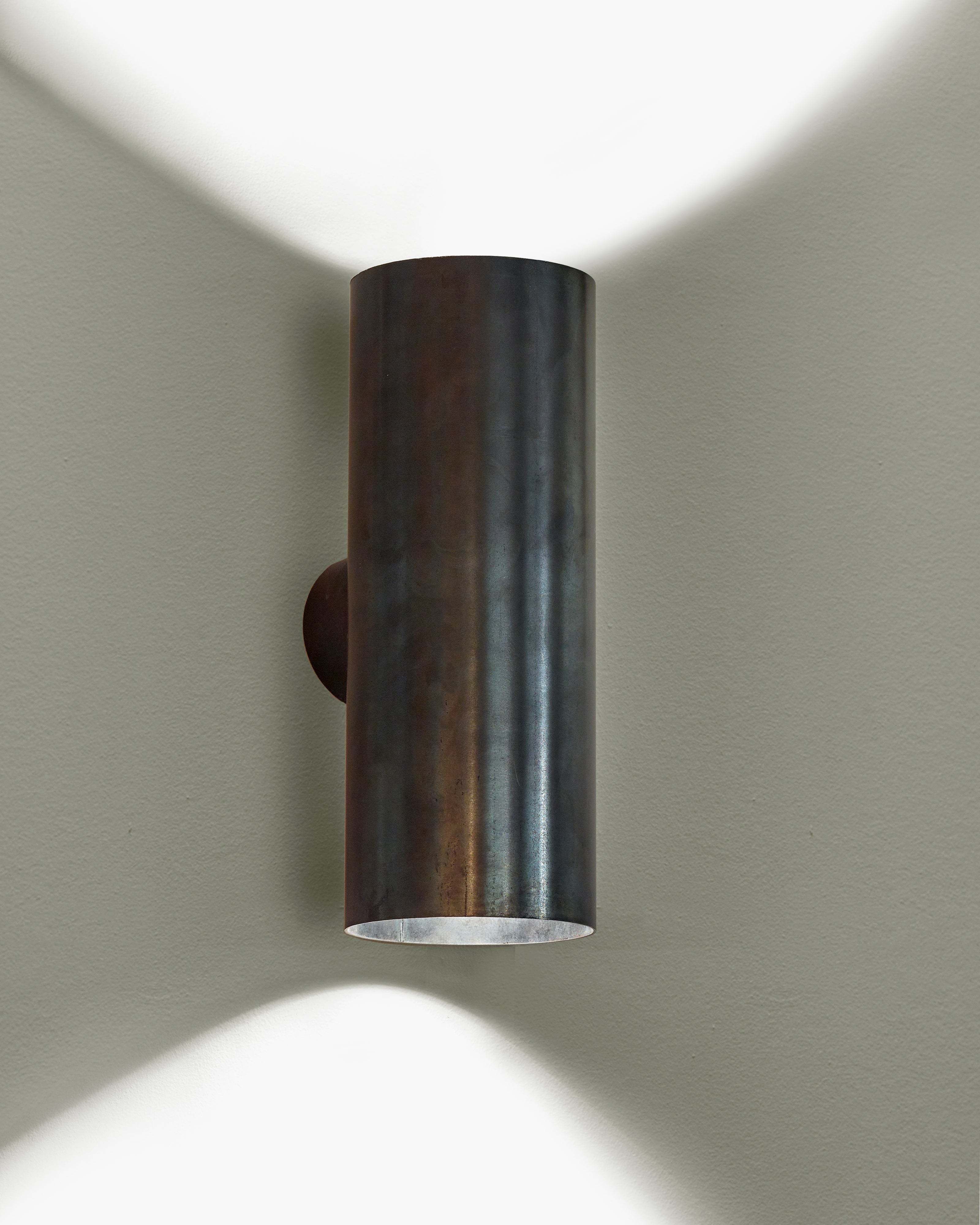 Serax Sofisticato N.20 nástěnná lampa modrá ocel