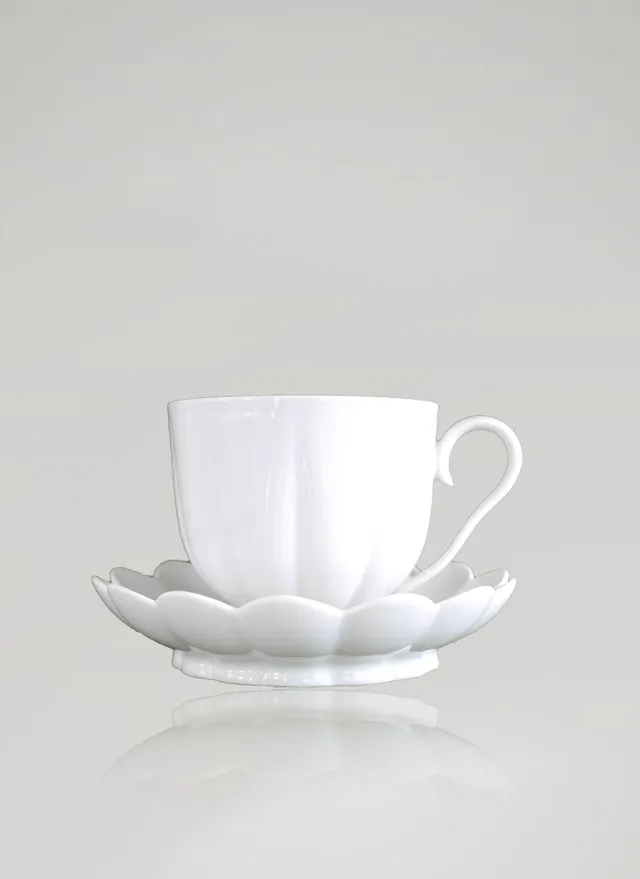 Augarten Melone moka šálek bílý