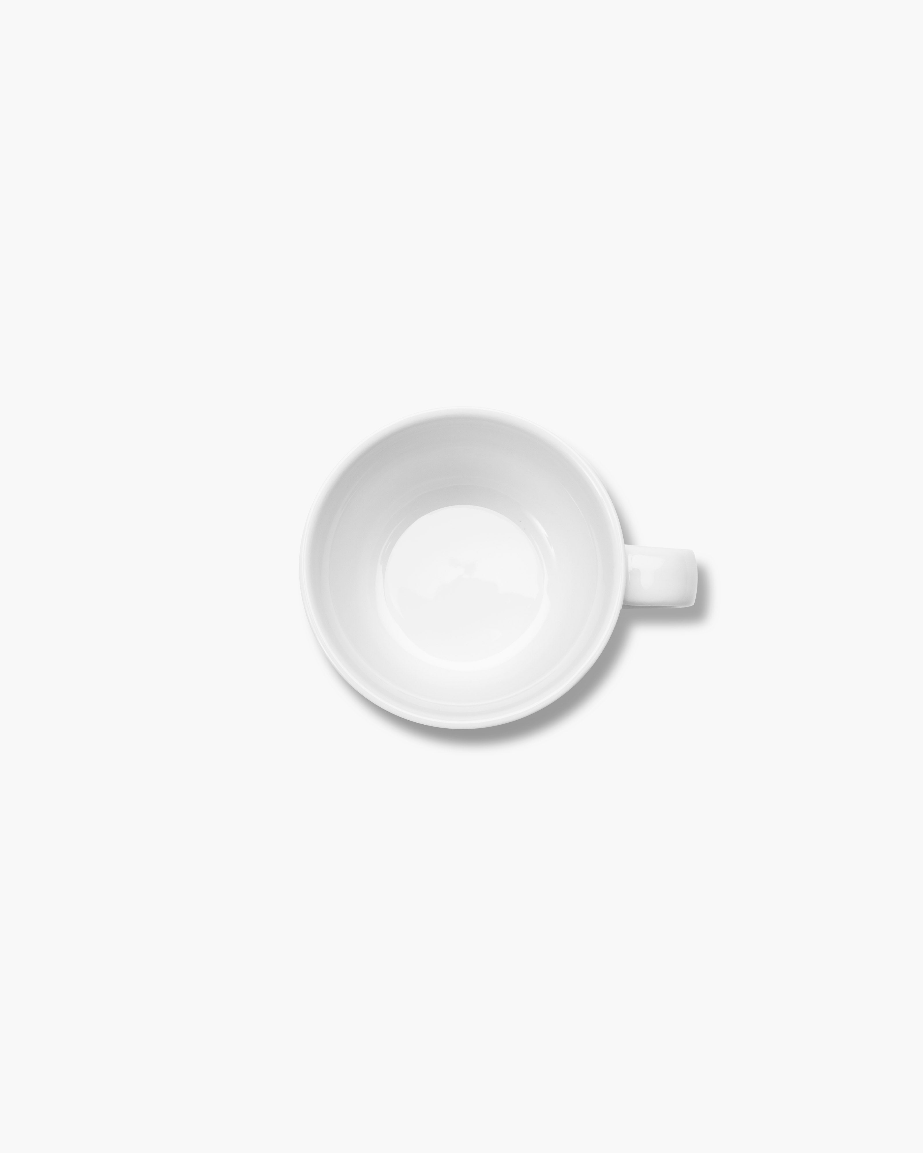 Serax Passe-partout šálek na cappuccino bílý lesklý