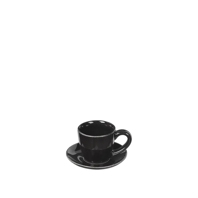 Broste Copenhagen Nordic Coal espresso šálek s podšálkem