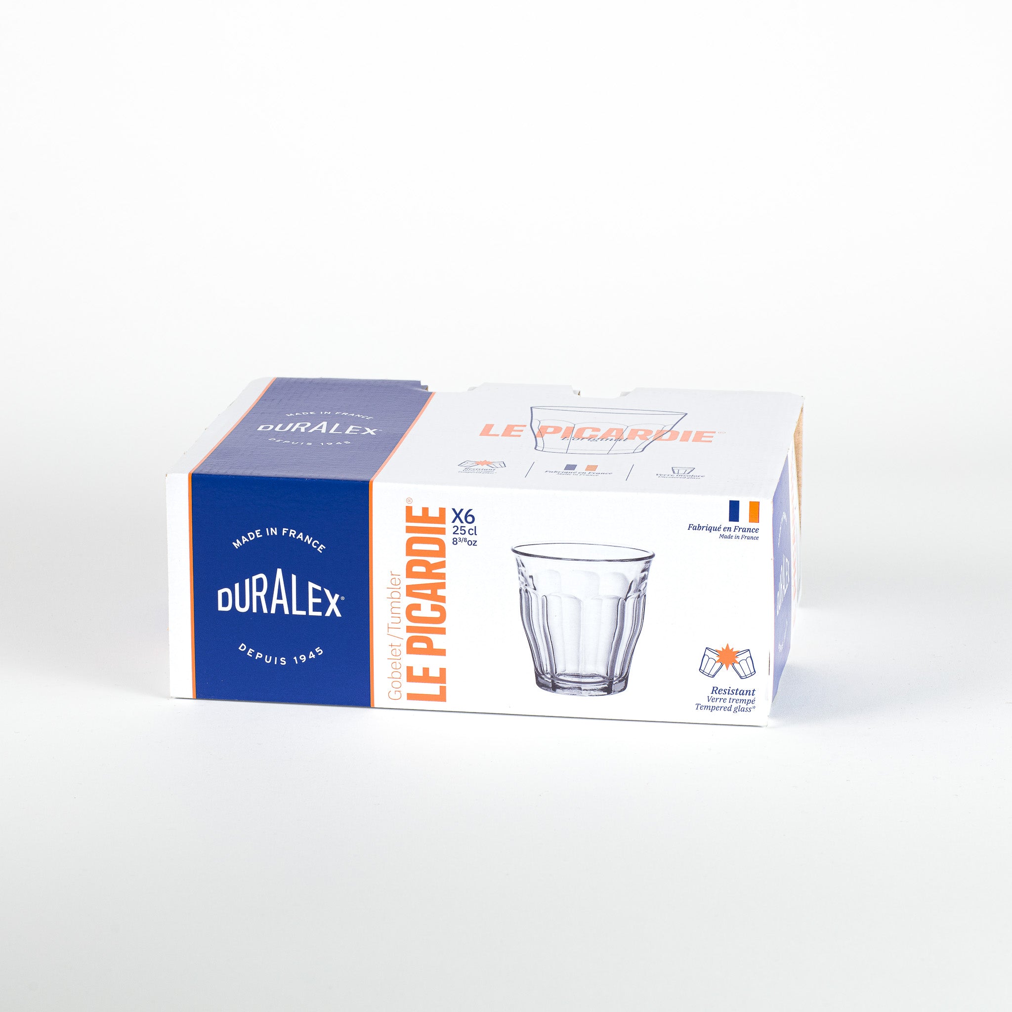 Duralex Le Picardie sklenice 25 cl 6 ks čiré tvrzené
