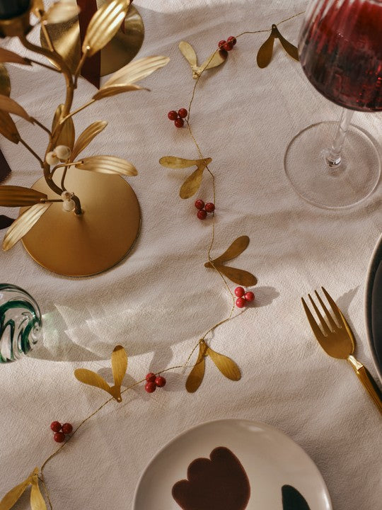 Broste Copenhagen Mistletoe girlanda jmelí vánoční