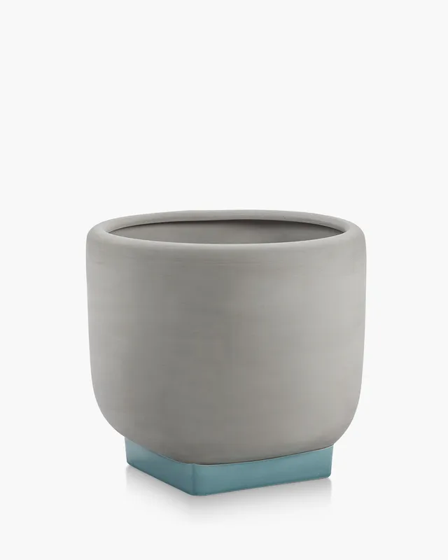 Serax Rosamar Flower Pot 05 květináč tyrkysový