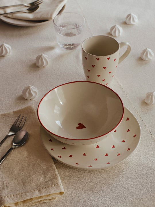 Broste Copenhagen Amor talíř dezertní porcelán