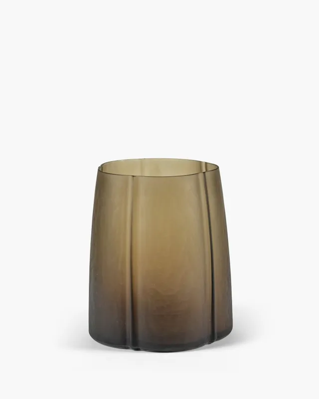 Serax Shapes Vase 04 váza hnědá foukaná