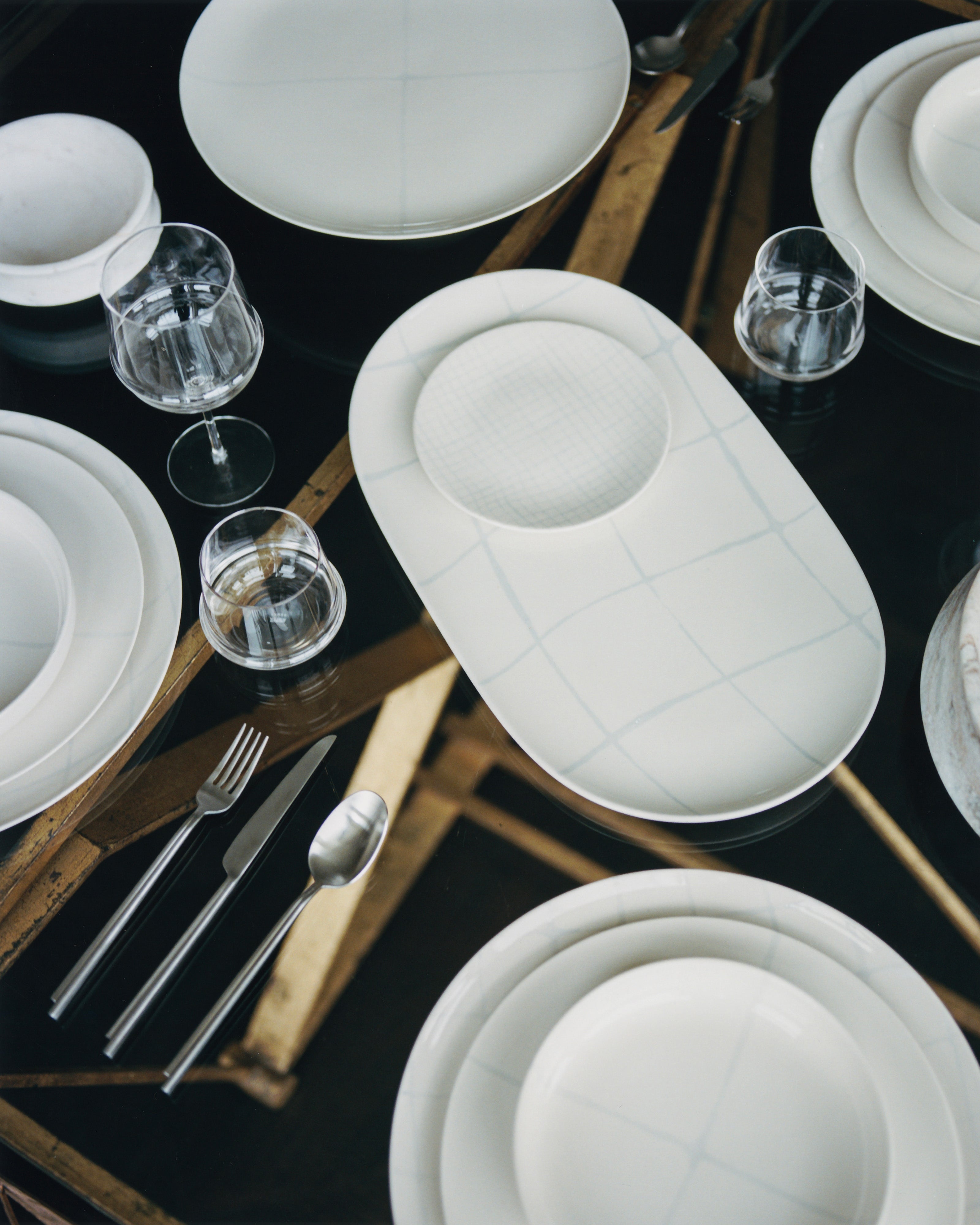 Serax Zuma Salt jídelní talíř porcelán bílý