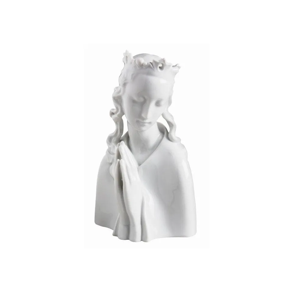 Augarten Madonna porcelánová figurka bílá