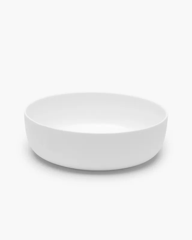Serax Base nízká mísa XL bílá porcelán