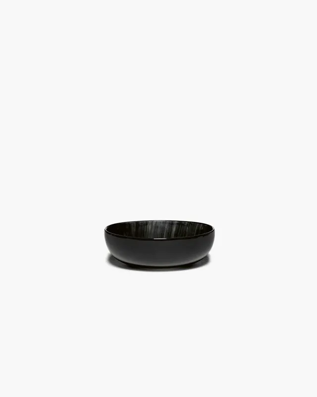 Serax Dé XS mistička bílo-černá porcelánová