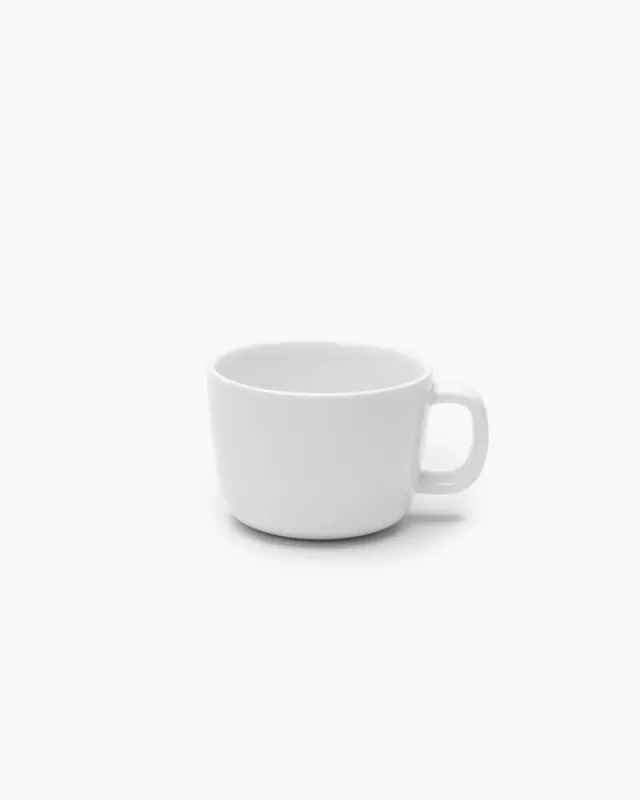Serax Passe-partout šálek na cappuccino bílý lesklý
