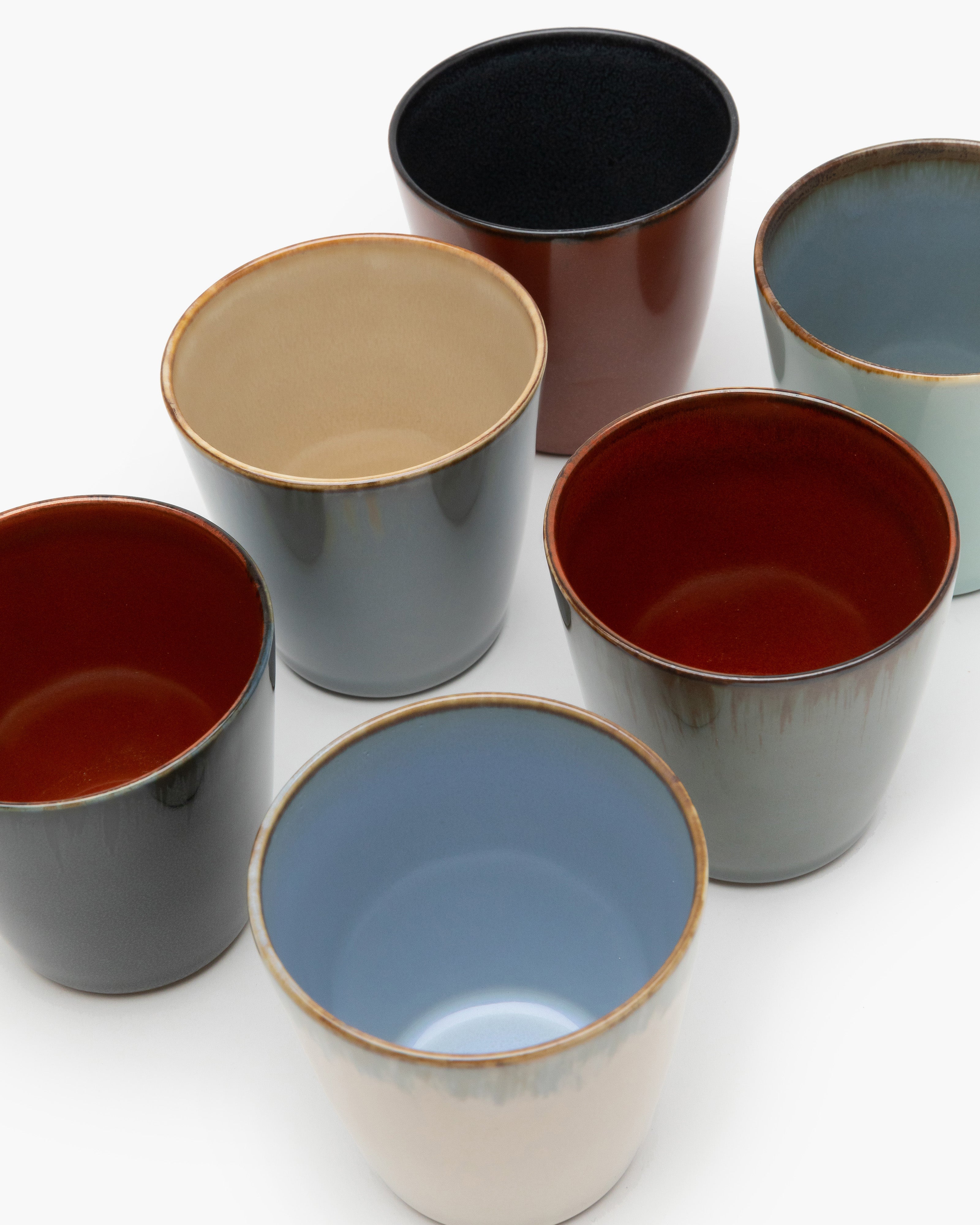 Serax Terres de Rêves Conical Cup S šálek misty grey reaktivní