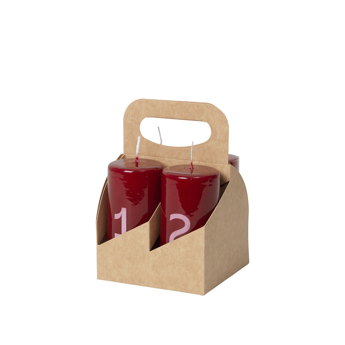 Broste Copenhagen Advent Calender Glossy svíčka lesklá