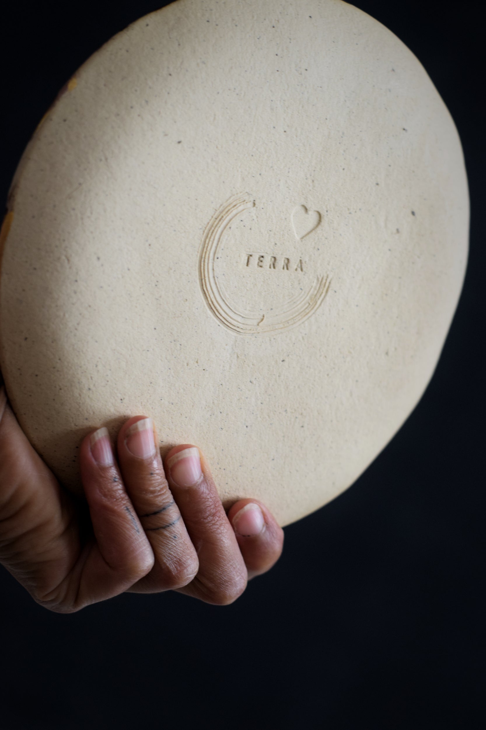 Terra Ceramics Prague LILI Wine Cheese dezertní talíř 18 cm