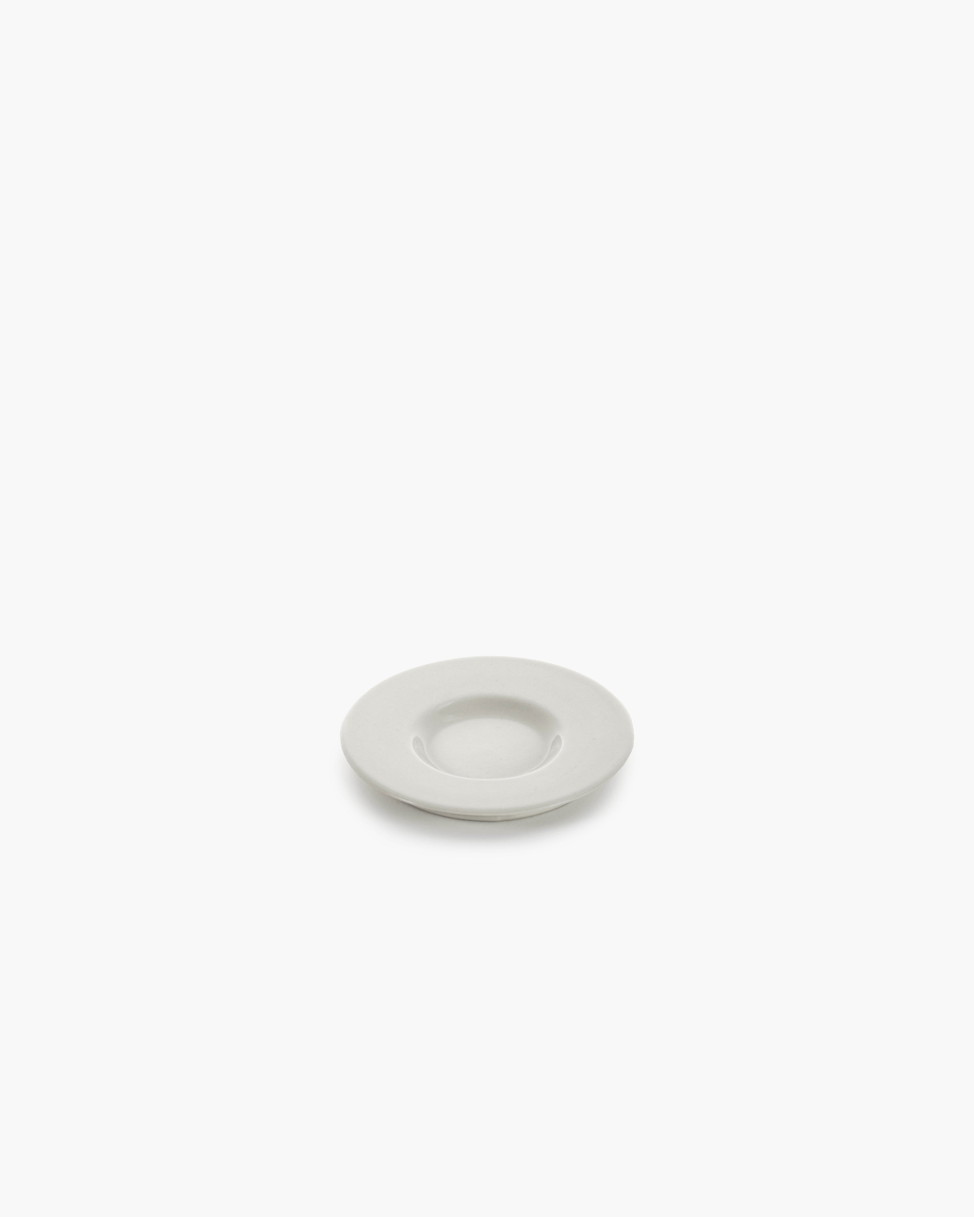 Serax Dune Alabaster podšálek k espressu bílý porcelán