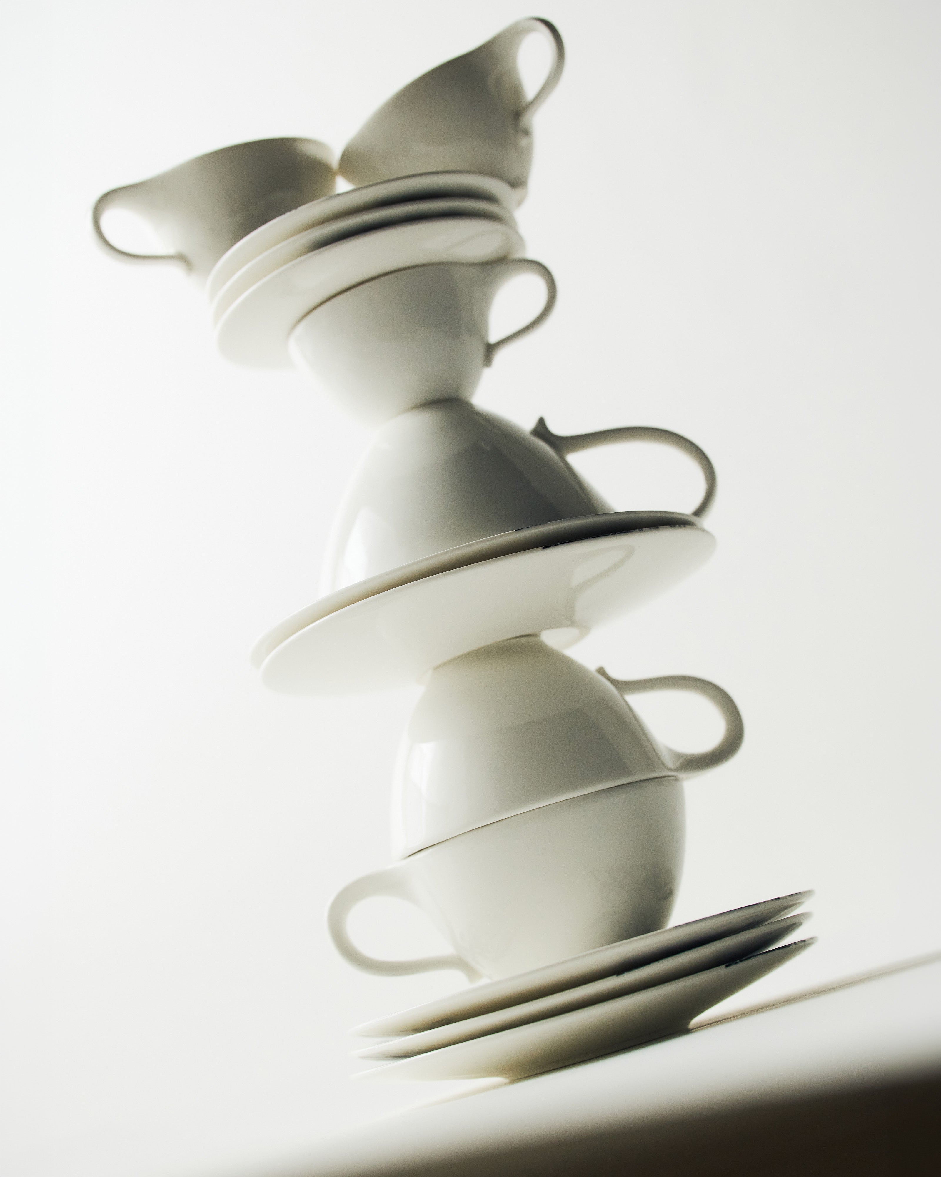 Serax Unity espresso šálek porcelánový bílý motýl