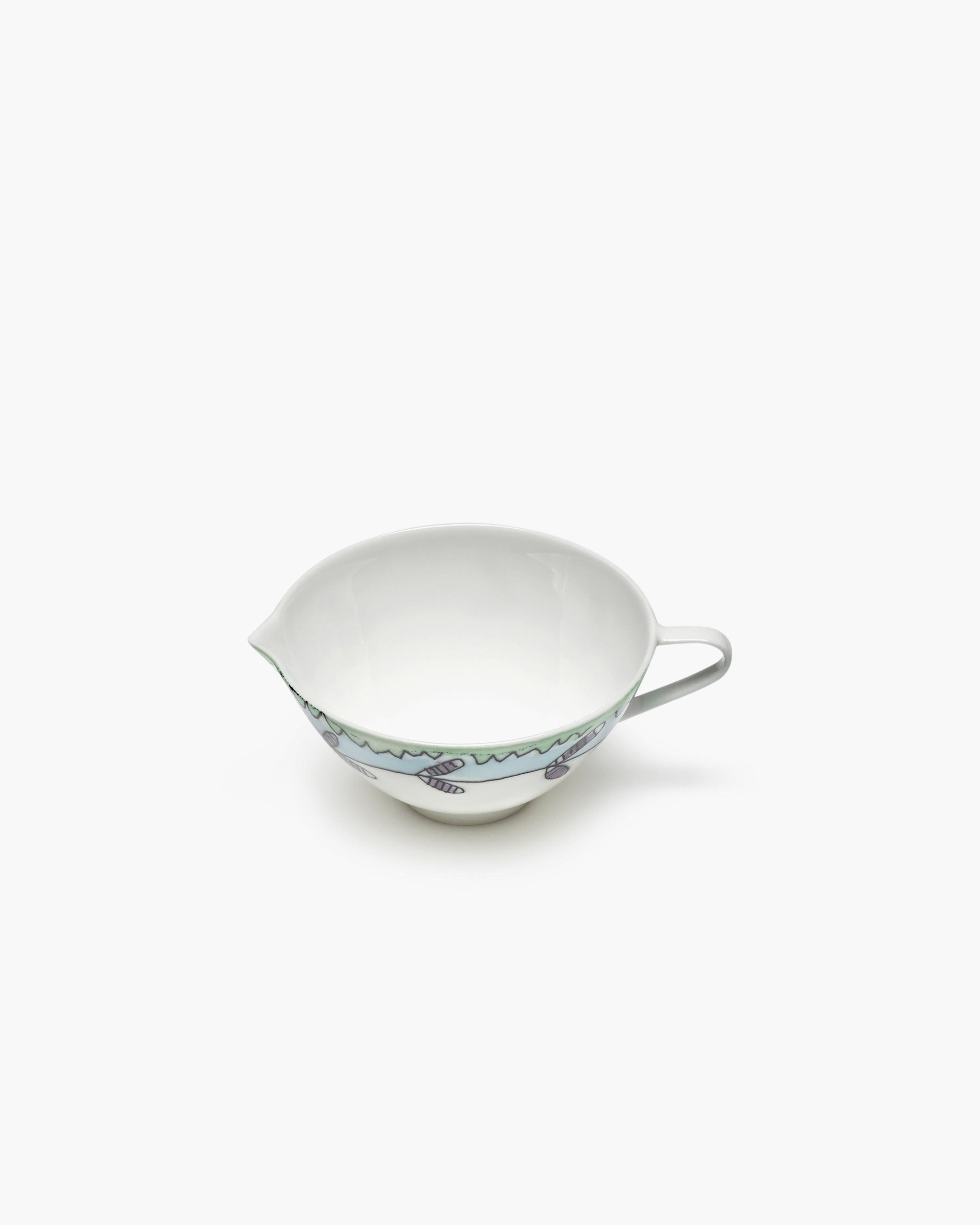 Serax Midnight Flowers Blossom džbánek na mléko porcelánový