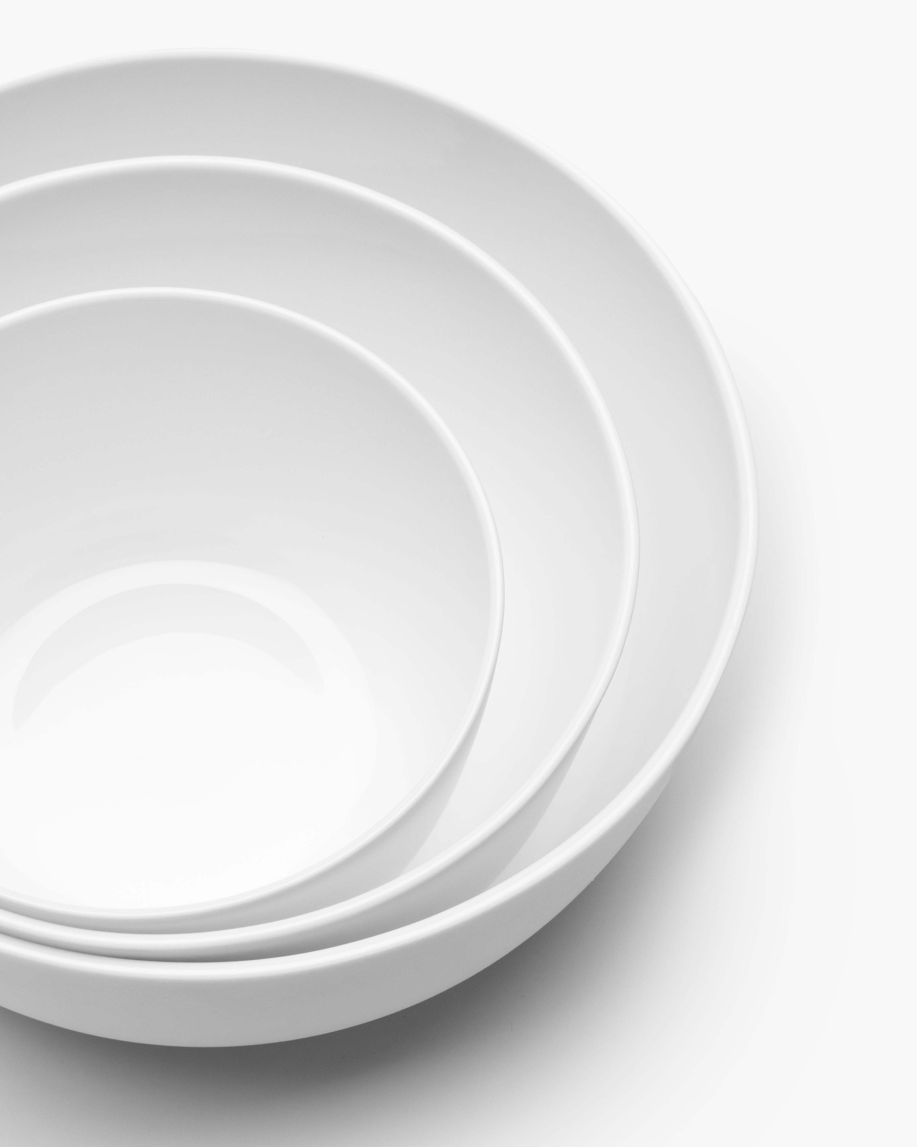 Serax Base vysoká miska M bílá porcelánová