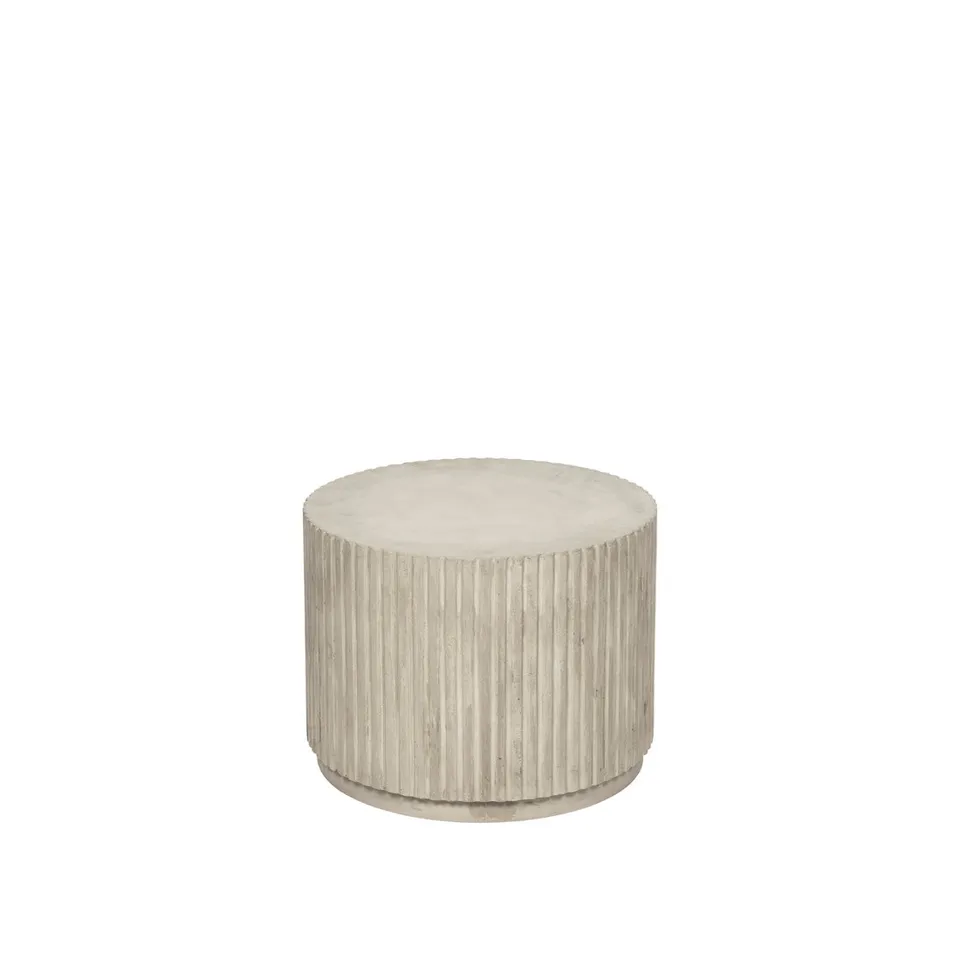 Broste Copenhagen Rillo Podium stolek venkovní